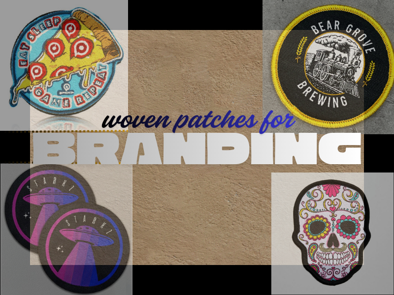 woven patches for branding